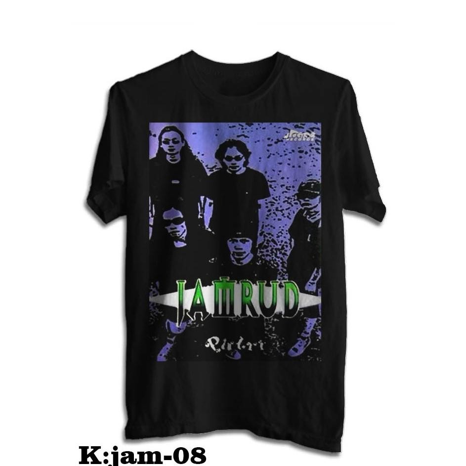 Promo Kaos Band Jamrud T-Shirt Musik Rock Jamrud