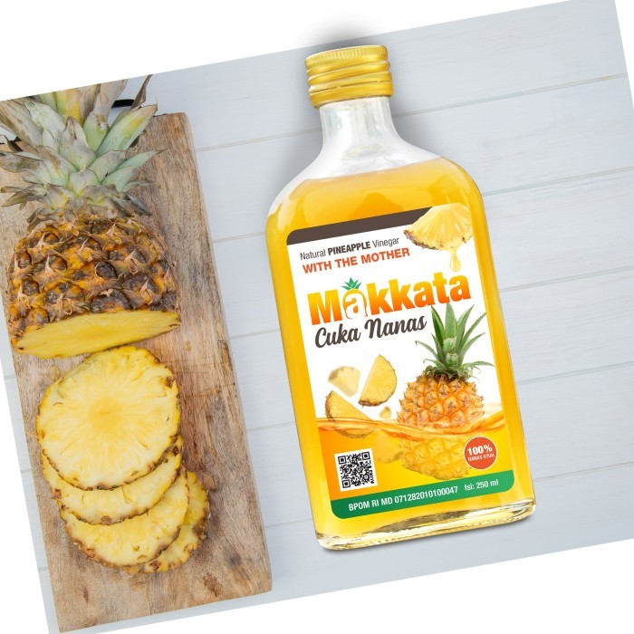 

Cuka Nanas 250 Ml Original With Mother/Pineapple Cider Vinegar