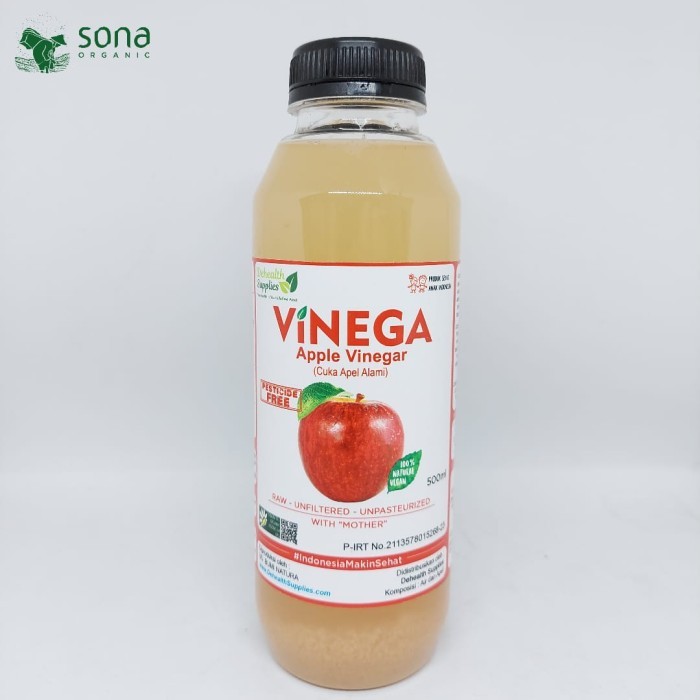 

Cuka apel alami/Apple Vinegar VINEGA/Vinega Cuka Apel 500ml