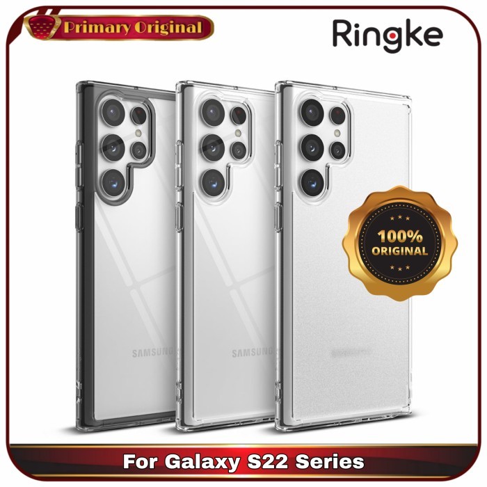 Casing Soft Case Samsung S22 S 22 Ultra Plus RINGKE FUSION CLEAR