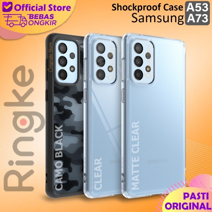 Case Samsung Galaxy A53 A73 Ringke Fusion Casing Shockproof