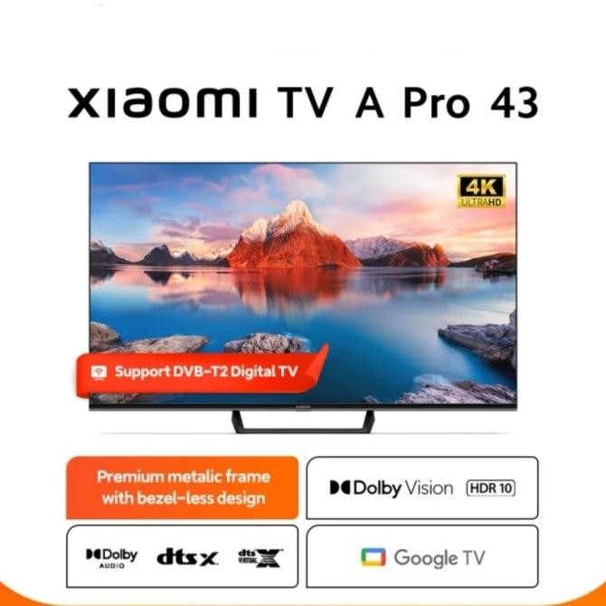 TERMURAH - Xiaomi Smart TV A Pro 55inch 43inch 32inch Google TV Digital 4K UHD