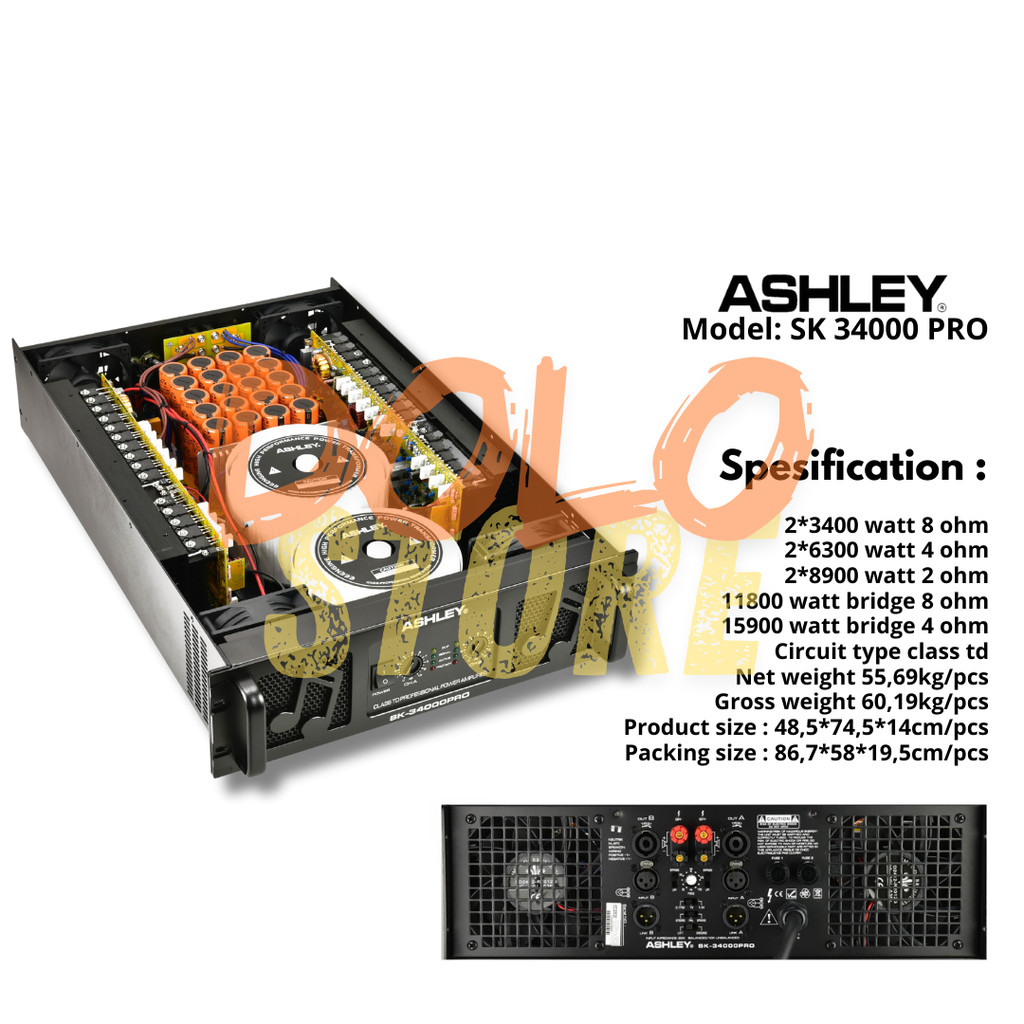 ORIGINAL ASHLEY SK34000 PRO