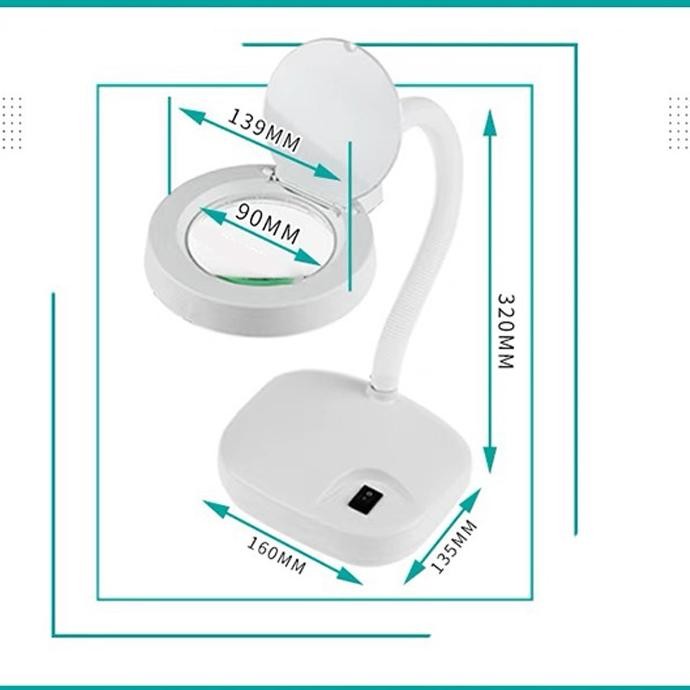 

Lampu meja Kaca Pembesar Sarang Burung Walet MM