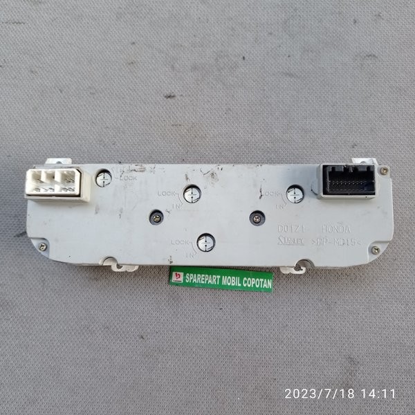 (Bekas) Climate Panel Kontrol Ac Honda Stream K20 2.0 2000Cc Asli Original Copotan Bergaransi