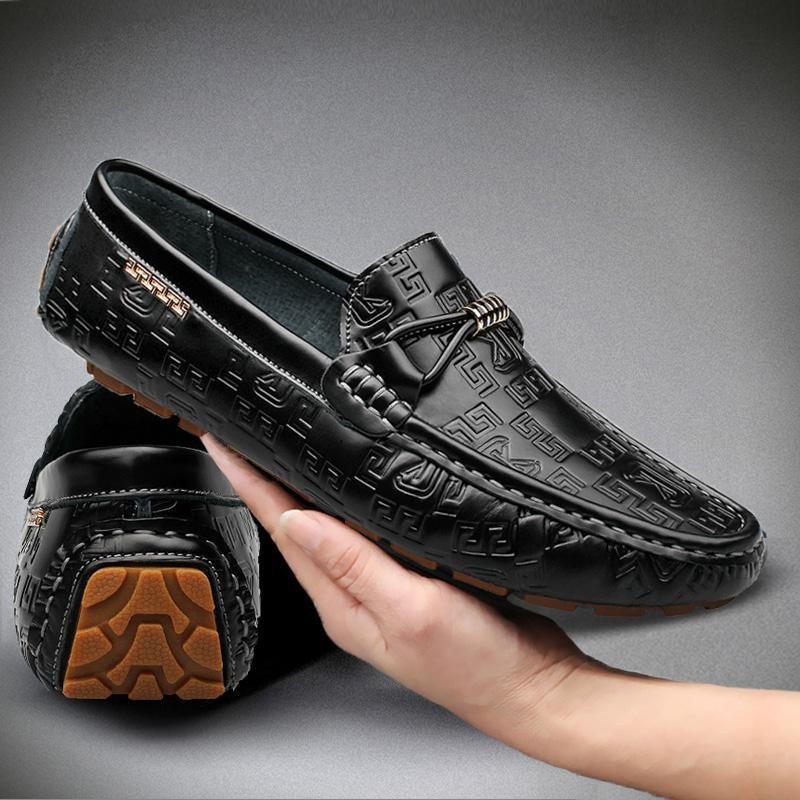 Pantofel Premium COD Import Premium Sepatu Pantofel Pria Kulit Asli Santai Full Hitam Formal Pesta