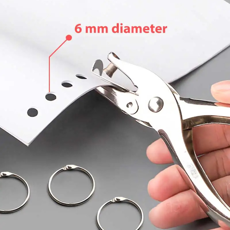 

Tang Pembolong Kertas Punch Plier One Hole 6mm - 3011 - Silver | Aksesoris Buku | Nusantara Mall Indonesia