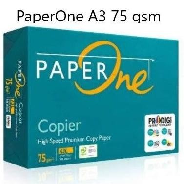 

NEW [Gojek/Grab] Termurah! Kertas Fotocopy Print HVS A3 70 / 80 g PaperOne