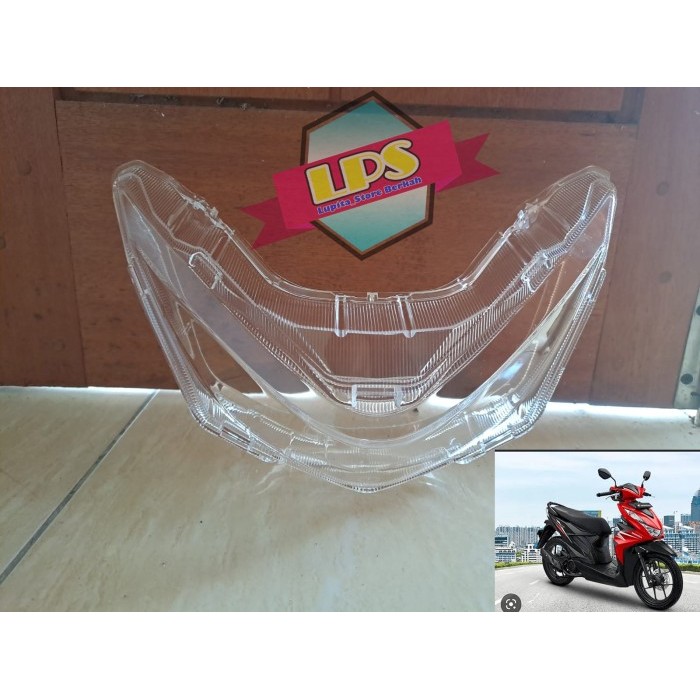 KACA MIKA LAMPU DEPAN BEAT LED 2020 BEAT DULUXE BEAT STREET TERMURAH