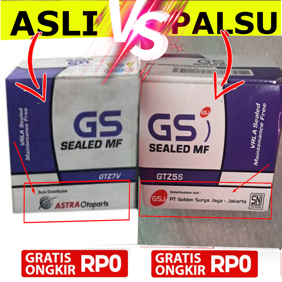 Aki Yamaha Freego ORIGINAL GTZ7V / YTZ7V Original Asli 100%