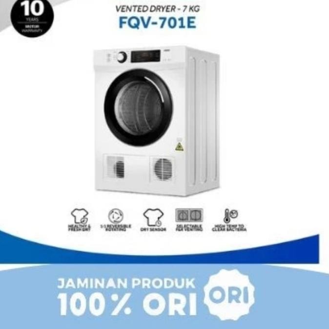 MESIN PENGERING PAKAIAN AQUA JAPAN FQV 701E
