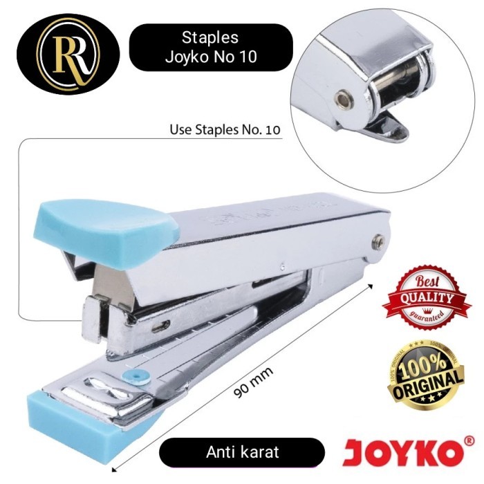 

Terbaru Staples joyko Hekter staples cekrekan alat tulis kantor -isi staples 100% ori