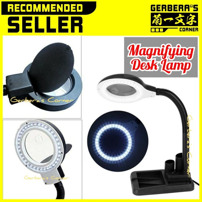 

Magnifying Desk Lamp 40 Led Working Lamp + Magnifier Magnifier Lamp Promo