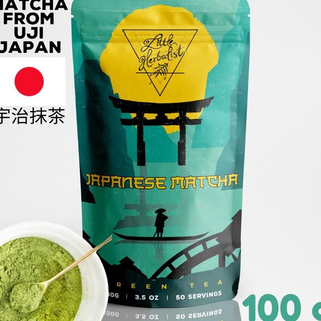

Pure Japanese Matcha 100 Grams - Green Tea Powder