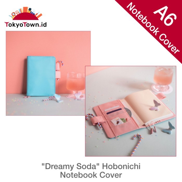 

Notebook Cover A6 Dreamy Soda Hobonichi # Midori Terbaru