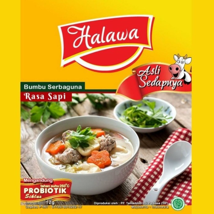 

halawa kaldu probiotik kemasan dus 32 renceng