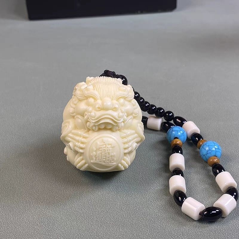 Ivory Nut Pi Xiu Pendant Lucky Pendant Car Pendant