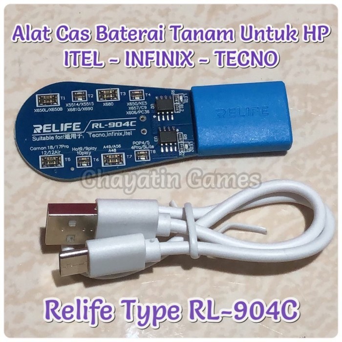 Terbaru Alat Cas / Alat Tembak Baterai Tanam Hp Intel - Infinix - Tecno