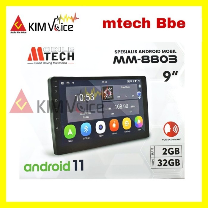 Cuci Gudang Head Unit Android 10 Inch Mtech Mm-8803 Ips Quantum Display Android 10