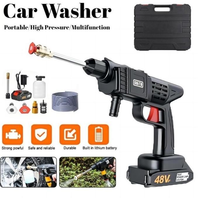 Mesin cuci mobil cordless alat cuci mobil alat cuci motor semprotan cuci motor alat pencuci motor je