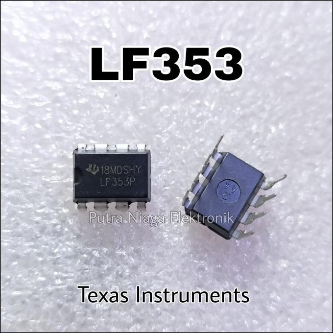 Update ic LF353N Dip 8 Pin / LF353 N High Quality putr4n Buru Order