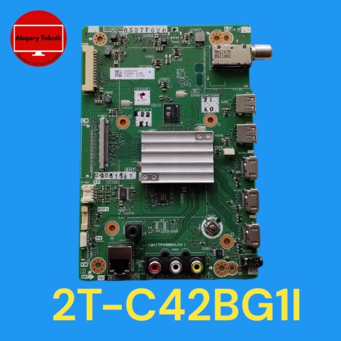 MB - MAINBOARD - MOTHERBOARD - TV SHARP - 2T-C42BG1I - 2T-C42BG1