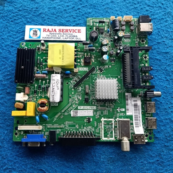 MB TV LED AQUA LE32AQT7000T-LE 32AQT7000T MAINBOARD POWER SUPPLY MESIN