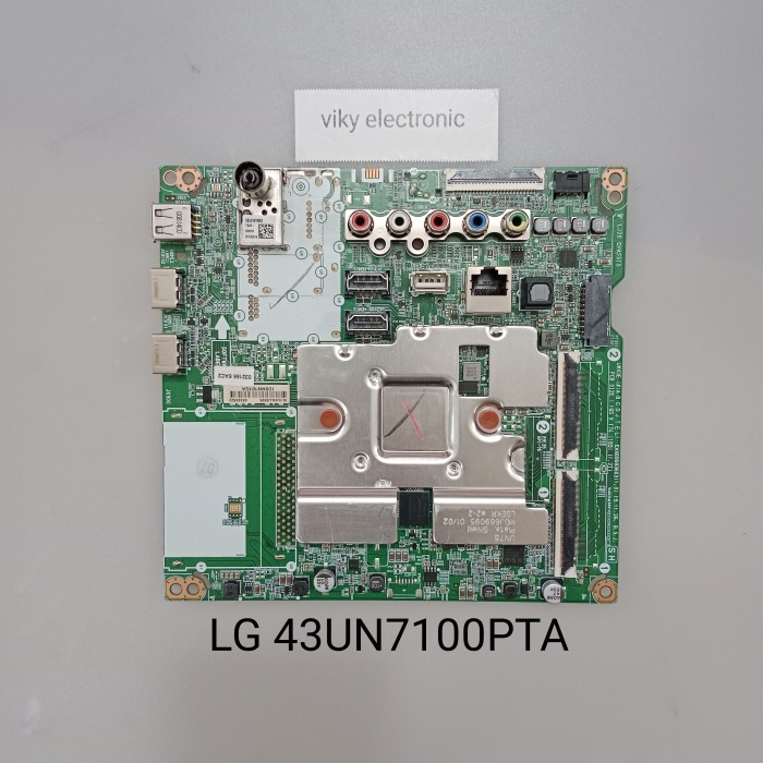 MB LG 43UN7100PTA MAINBOARD MODUL MOBO MESIN TV LED LG 43UN7100PTA