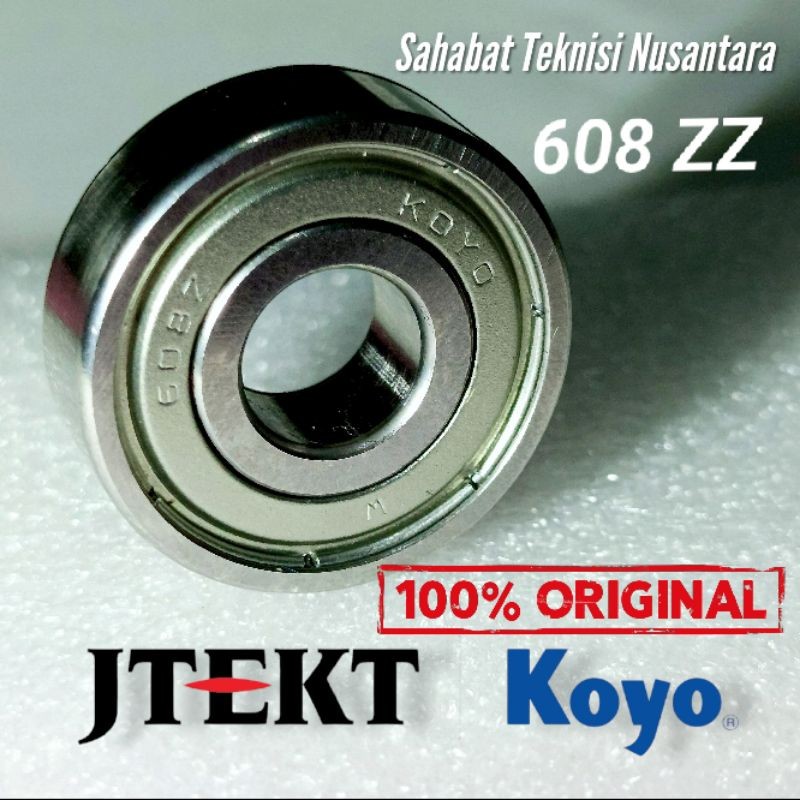 BEARING KOYO 608 ZZ Original 100% Koyo 608Z Asli