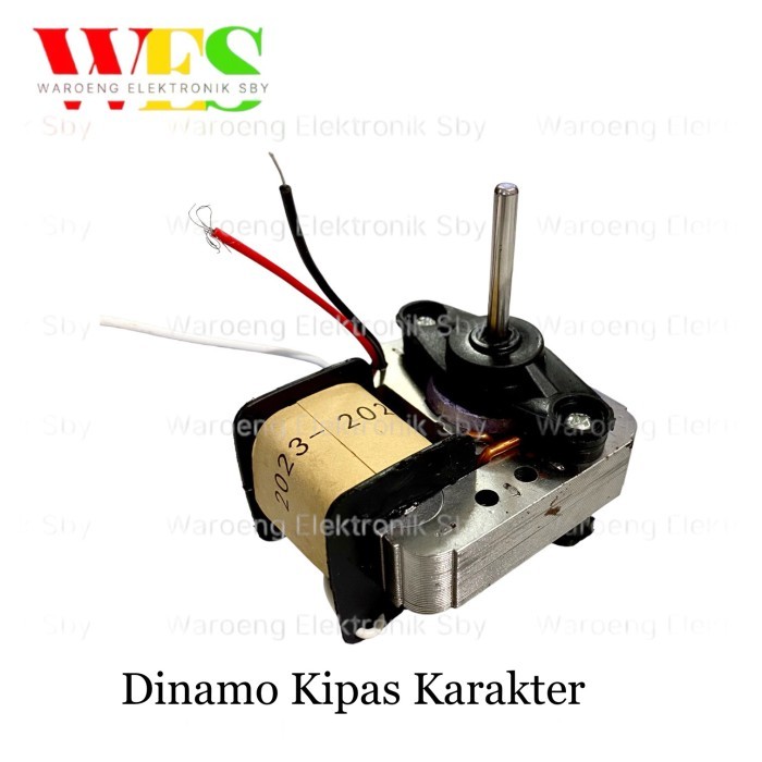 DINAMO KIPAS ANGIN KARAKTER / DINAMO KIPAS ANGIN KECIL 6 INCH
