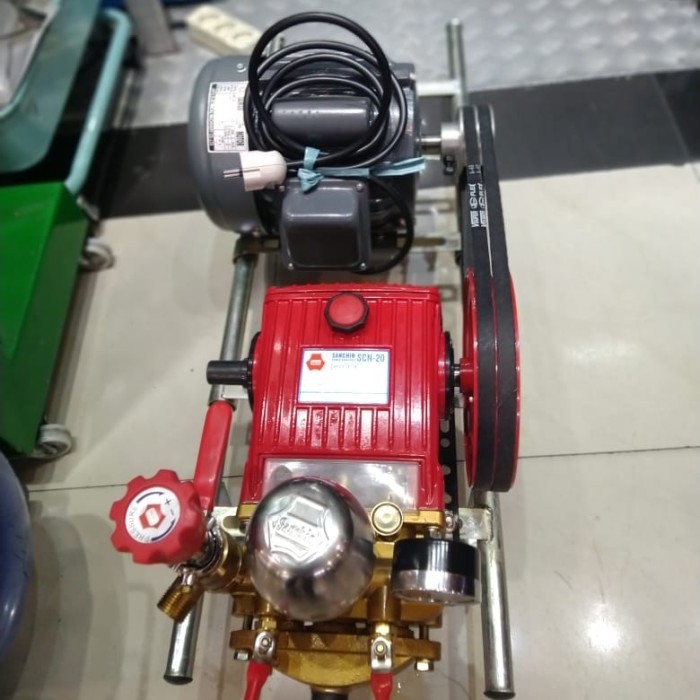 MESIN CUCI STEAM DINAMO 1 HP JIAYU DENGAN SANCHIN SCN 20 KOMPLIT