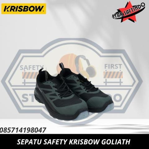 SEPATU SAFETY KRISBOW GOLIATH / SAFETY SHOES KRISBOW BERKUALITAS 2710T