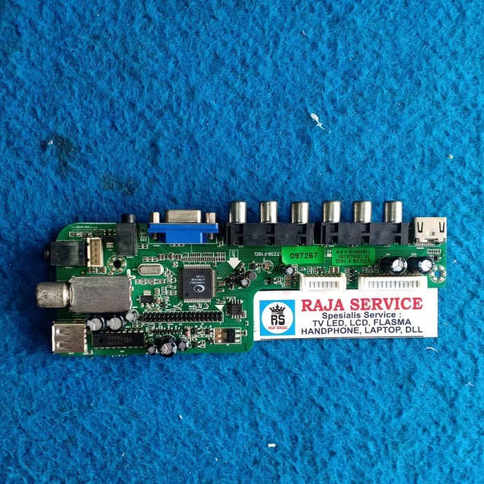 MB TV LED CHANGHONG LED 19868 LED19868 MAINBOARD MESIN MODUL BOARD