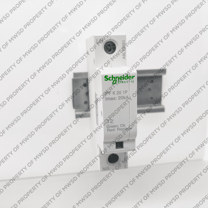 SCHNEIDER SURGE ARRESTER FIXED PF20 1P A9L15691