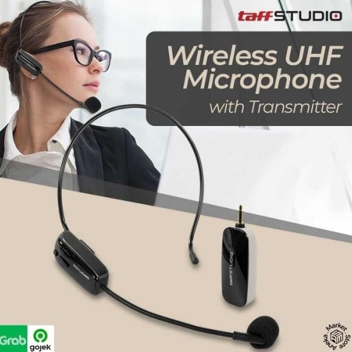Mic Wireless Bando Clip On Original