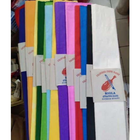 

KERTAS KREP WARNA WARNI 60 x 120cm/Paper Crape Full Colour