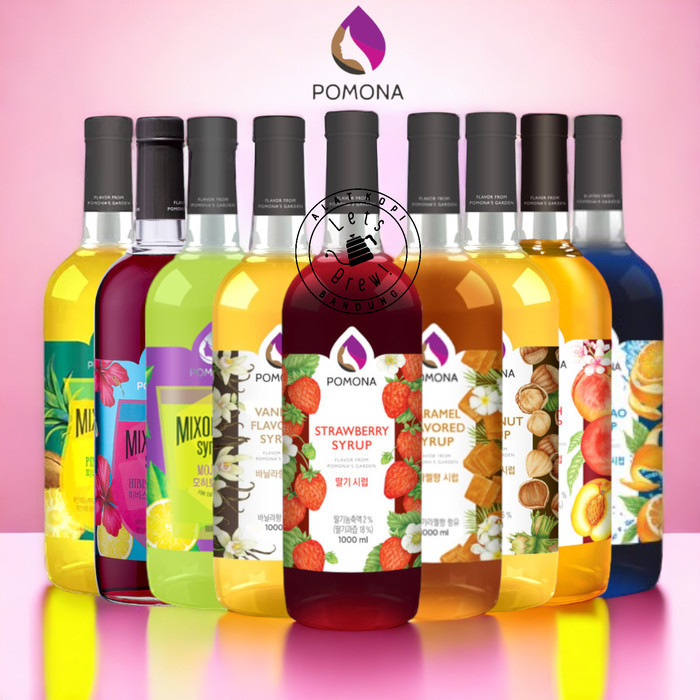

Pomona Syrup 1L Asal Korea Rasa Lembut Dan Unik / Syrup Pomona 1000Ml Terlaris