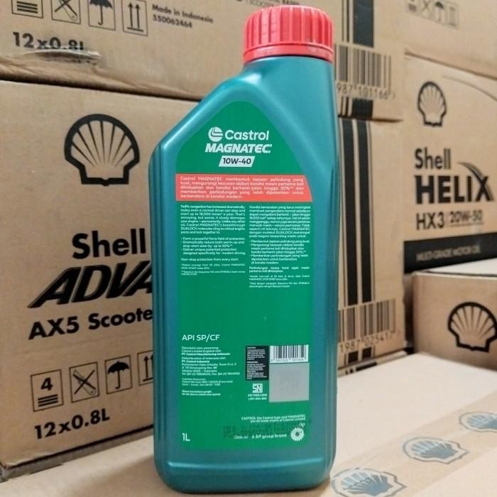 Oli Mesin Mobil Bensin Castrol Magnatec 10W-40 1 Liter