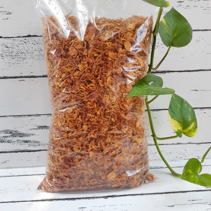 

Bawang Goreng Brebes 1Kg Murni / Tanpa Tepung Promo