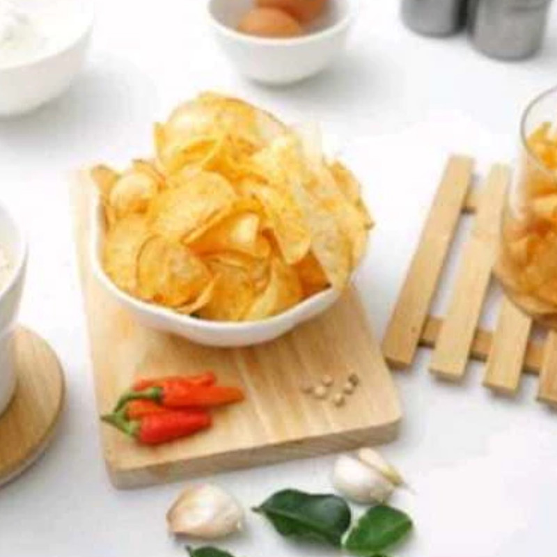 

Keripik Singkong Asin & Pedas Manis Renyah Nikmat 200gr 1kg