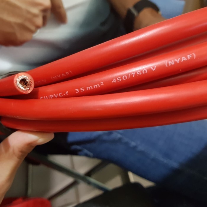 Kabel Aki Kabel Serabut Nyaf 35 Mm