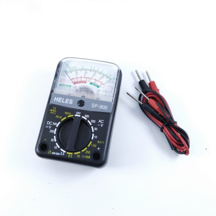 Multitester Heles Sp900 Multimeter Analog Sp-900 Tester Pocket Mini