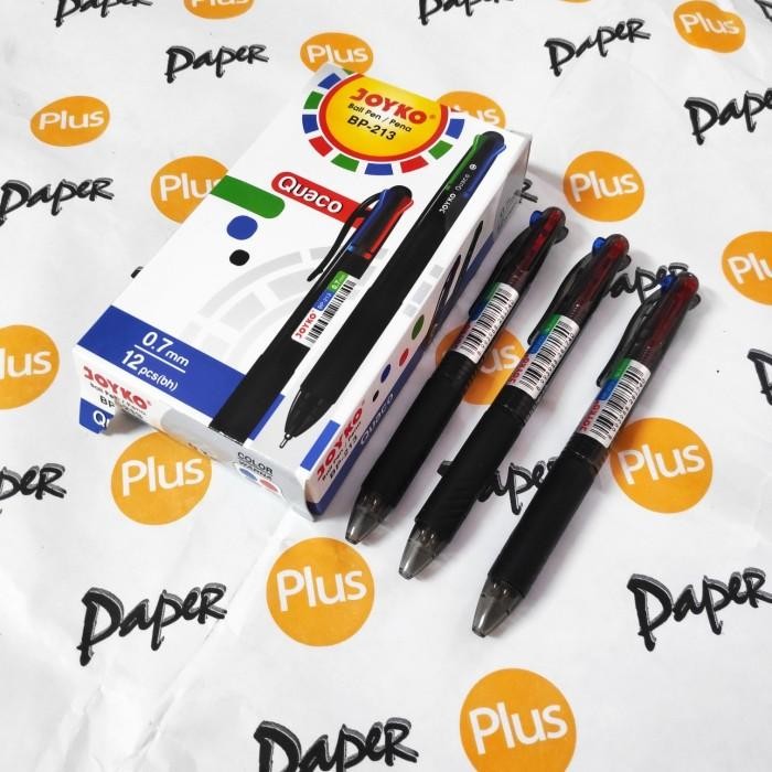 

Ballpoint / Pulpen Joyko 4 Warna Quaco