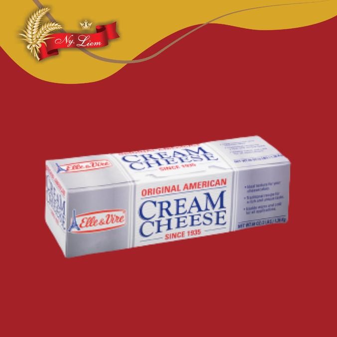 

New Elle & Vire American Cream Cheese 34% Fat 1,36Kg (Gojek/Grab Only)
