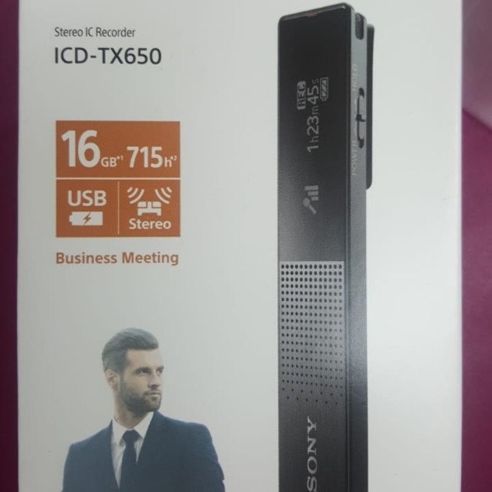 Terbaru Voice Recorder Sony Icd Ux560F Alat Perekam Suara Icd - Ux560 F