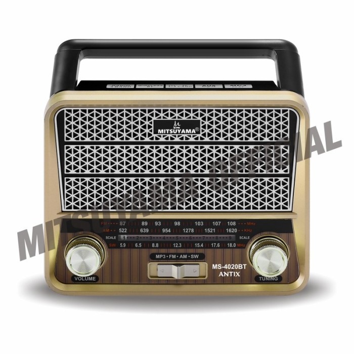 Promo Radio Jadul Fm Am Sw Rodja Mitsuyama Radio Antik Aux Input Radio Usb