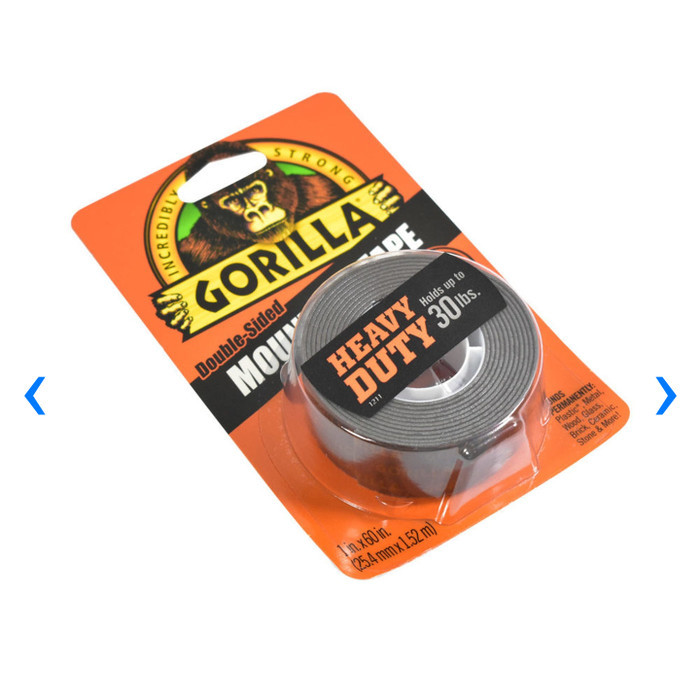 

Doble Tape Gorilla Max 13,6 Kg Waterproof Made In Usa Terbaik