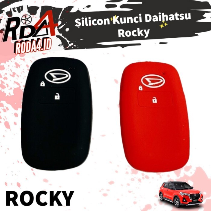 Sarung Kunci Mobil Rocky Silicon Remote Logo Daihatsu