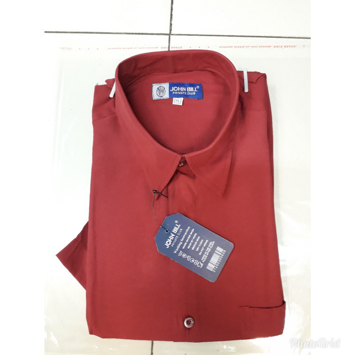 kemeja putih polos lengan pendek /alisan /formal /baju pria/hem pria