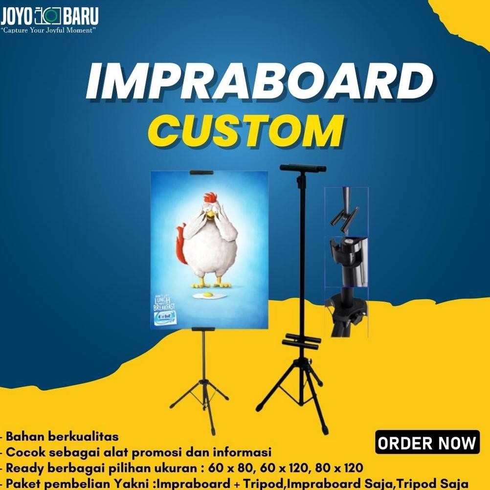 GIOR CETAK IMPRABOARD + TRIPOD CUSTOM